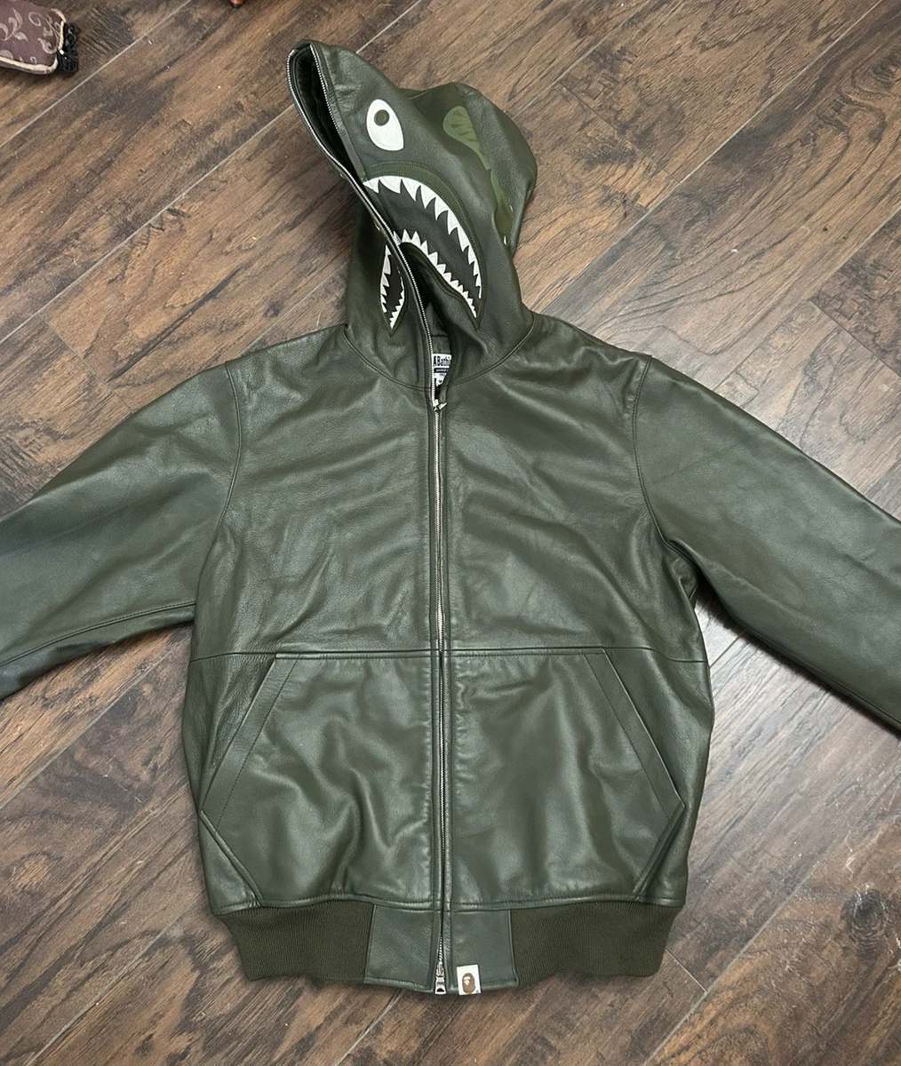 A Bathing Ape Leather Outer Shell Coats, Jackets & Vests for Men