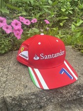 Vintage Kimi Raikkonen Ferrari F1 Cap Rare Puma Santander Snapback Hat One Size