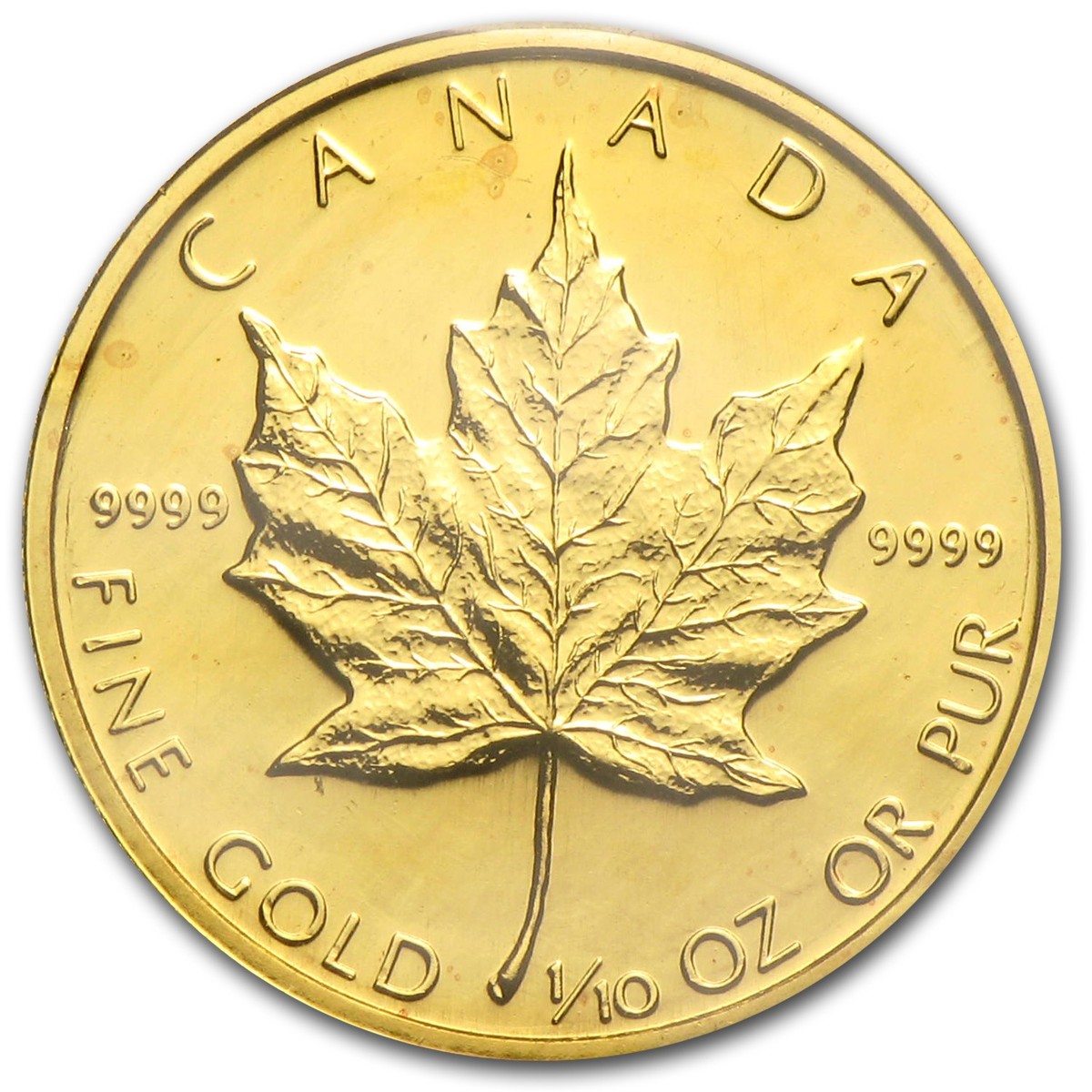 1984 Canada 1/10 oz Gold Maple Leaf BU | eBay