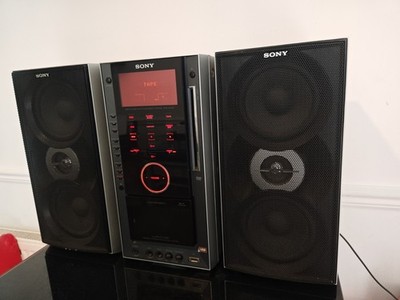 Sony Stereoanlage S-Master CD/DVD Hifi DHC-AZ33D Selten USB Touchscreen 