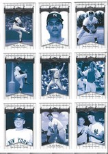 2003 UD YANKEES SIGNATURE BASE SET-90 w MANTLE MARIS RUTH MINT L@@K