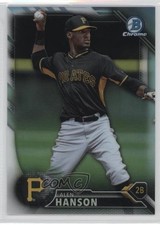 2016 Bowman Chrome Prospects Refractor 138/499 Alen Hanson #BCP102 1u6