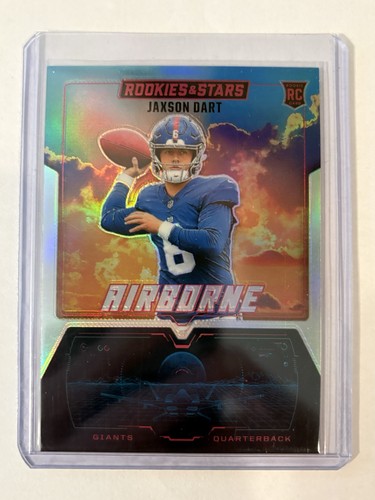 2025 Panini Rookies & Stars - Airborne Jaxson Dart #30 Silver Holo (RC)