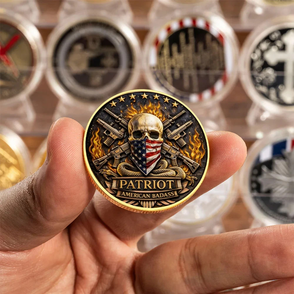 American Patriot Defender Coin 2nd Amendment Gun Rights
