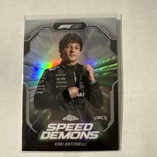 2025 Topps Chrome F1 Kimi Antonelli Rookie Speed Demons Refractor #SD-1 RC