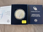 2020-W Burnished Silver Eagle - uncirculated - 1oz Silver w/box and COA