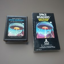 Space Invaders Atari 2600 1980 (Cart/Manual Only)