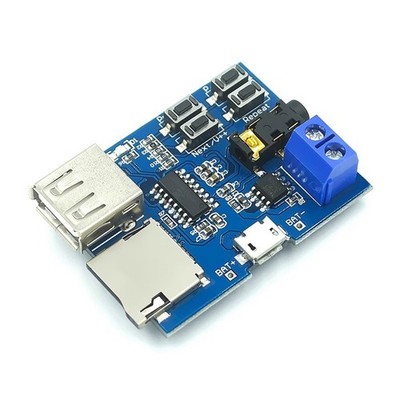 Audio Modul MP3 Player mit Unterstützung für TF Karte U Disk und LED Anzeige