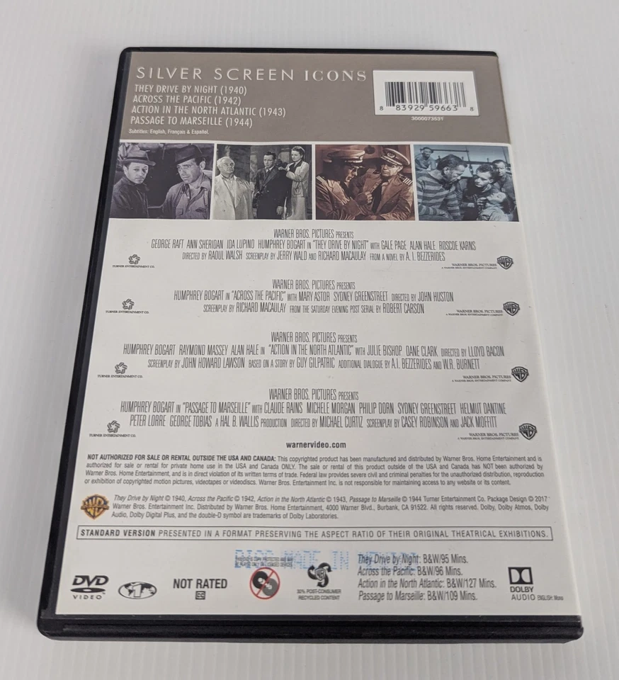 They Drive By Night/Across The Pacific/North Atlantic/Passage To Marseille R1 - Image 2 of 2