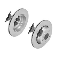 f.becker Bremsscheiben Ø320MM + BremsbelÄGe Hinten FÜR BMW X3 Land Rover BMW