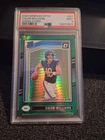2024 Panini Donruss Optic - Rated Rookie Caleb Williams #201 Green Hyper Prizm