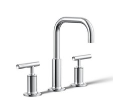 Kohler K-14406-4-CP Purist 1.2 GPM Widespread Bathroom Faucet, Chrome  READ 