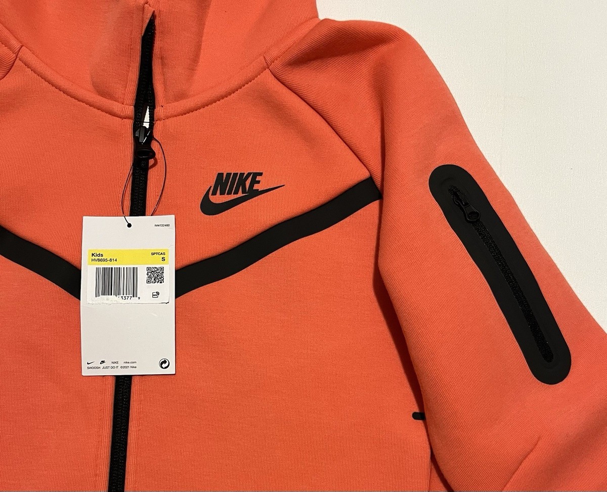 NIKE - 【Sサイズ】オレゴンプロジェクト Full-Zip Hoodie Nike Sportswear Tech Fleece Full Zip Hoodie Orange Pink