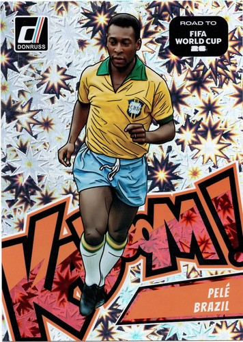 Pele #23 2025 Panini Donruss Road to FIFA Kaboom card