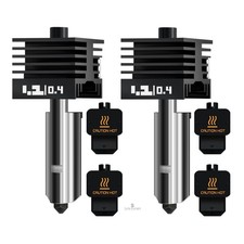 Upgraded 2Pcs 0.4mm H2D/H2S/H2C/P2S Hotend Kit for Bambu Lab H2 Series/P2S 3D...