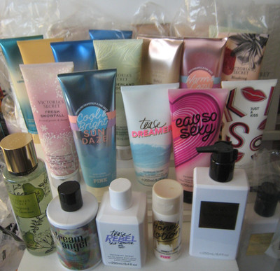 New Victoria's Secret Lotions, Body Oils, Eau de Perfume, Bombshell Gold