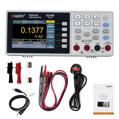 XDM1041 Portable Digital Multimeter,3.5In Desktop Digital Multimeters, 55000 Cou