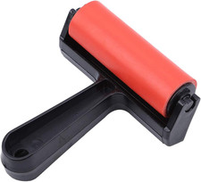4-Inch Rubber Roller Brayer Tool Vinyl, Printmaking, Stamping, Cardmaking, Scr