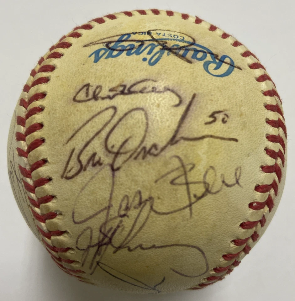 1993 Chicago White Sox Team Signed Baseball Bo Jackson George Bell Ozzie Guillen - Image 2 of 4