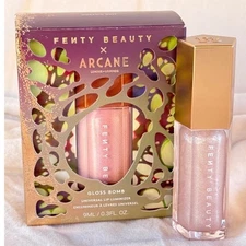 Fenty BeautyxArcane Gloss Bomb Universal Lip Luminizer Shimmer Rose Gold Limitd