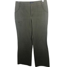 Dockers Favorite Fit Green Khaki Capri Pants Size 8