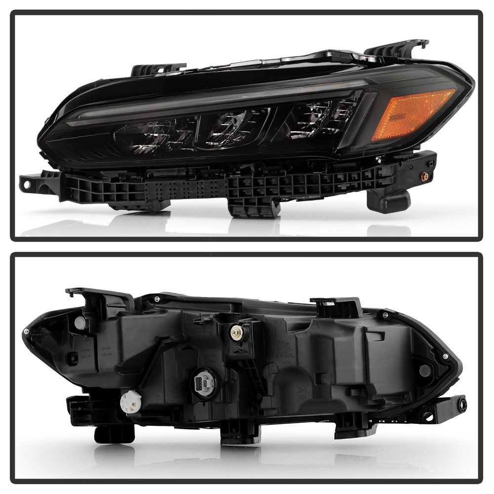 ALL BLACK Housing] For 2022-2025 Honda Civic Full LED w/DRL