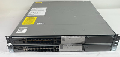 Lot of 2 Cisco WS-C4500X-32SFP+ Catalyst 4500-X 10G Switches