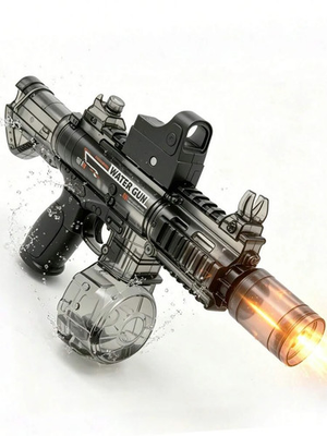 #ad Cool Light M416 Electric Water Blaster High Pressure Outdoor Summer Beach $35.32