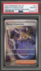 Pokemon Morty's Conviction Temporal Forces Special Illustration Rare #211 PSA 10