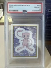Mew Merlin Series 2 Pokemon 2000 #101 PSA 10 Pop 3 Rare