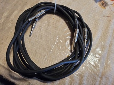 Livewire Advantage Instrument Cable 10 Ft. Black, 2-Pack