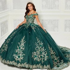 Ball Gown Quinceanera Dresses Women with Sleeves Appliques Vestidos De Noche HOT