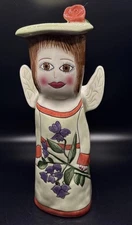 Bella Casa Vase Celeste The Angel By Susan Paley Ganz 