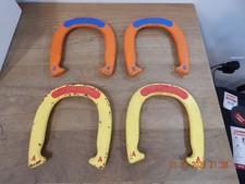 Vintage Diamond Double Ringer A & B Horseshoes Drop Forged Duluth 2.5 Set of 4 