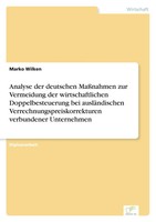 Marko Wilken | Analyse Der Deutschen MaßNahmen Zur Vermeidung Der...