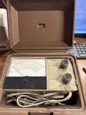 Heathkit ID-29 Tach/Dwell Tune Up Analyzer w/Case 6v~12v Classic Auto Tool bin17