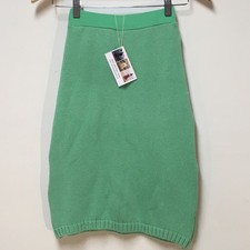 Skirt Girl 6 Midi Green Colorful Knit Cotton A-Line Winter Mom and Pop's Kids