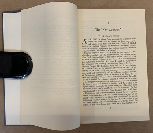 The Disease Concept of Alcoholism - E M Jellinek - Hardback / Dust Jacket - 1972 - Picture 9 of 14