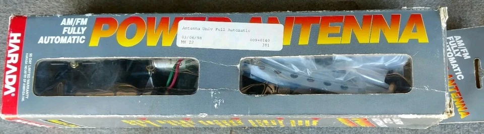 Antena de alimentación universal totalmente automática Harada MX-22 AM/FM se adapta a la mayoría de los autos Foto 2 de 4