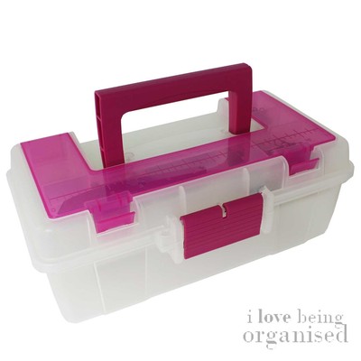 Creative Options Box Werkzeug Handwerk Aufbewahrung Werkzeugkiste Kunst Tablett Kunststoff