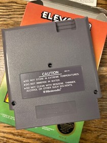 Elevator Action NES Nintendo CIB GENUINE Manual Box Order Form