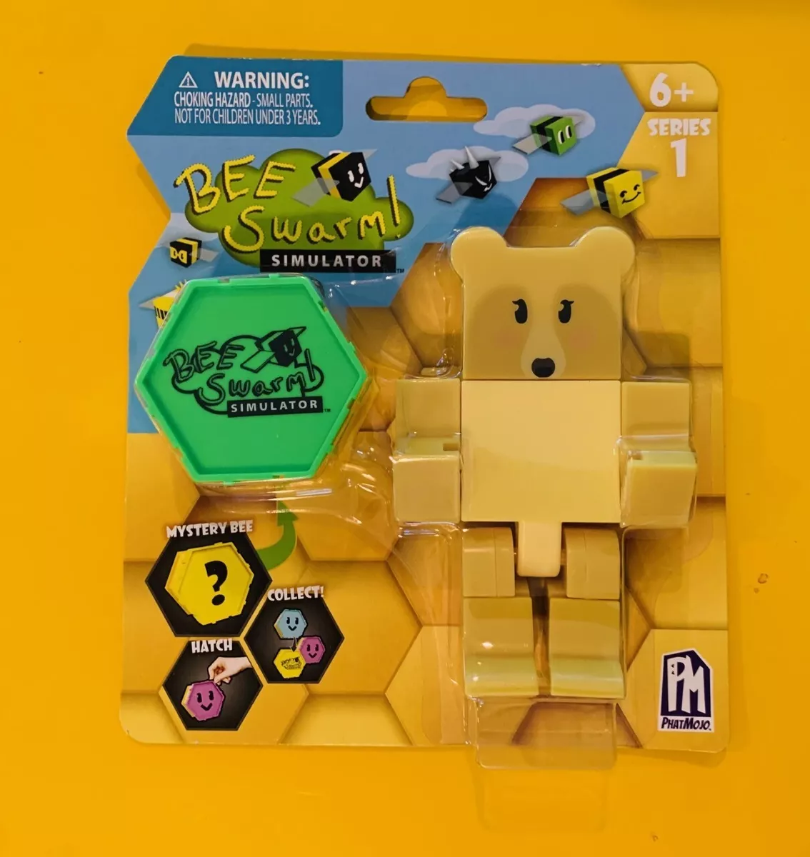 BEE SWARM SIMULATOR Bee Starter Pack 3 Mystery Figuirine Series 1 New  ROBLOX