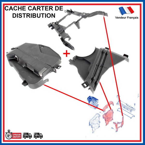Schutz Verteilung FüR Renault Megane III IV Scenic III Twingo II 1.5 DCI-image
