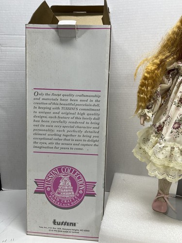 Bambola in porcellana artigianale collezione Tussini Andrea 31158. Nuovo con scatola originale - Foto 4 di 8
