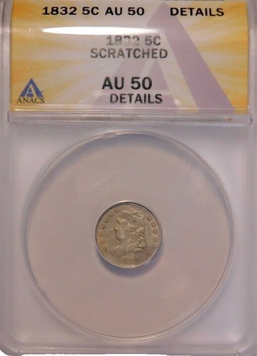 1837 Hard Times Token EF Sise & Co Portsmouth NH HT-195 ANACS EF