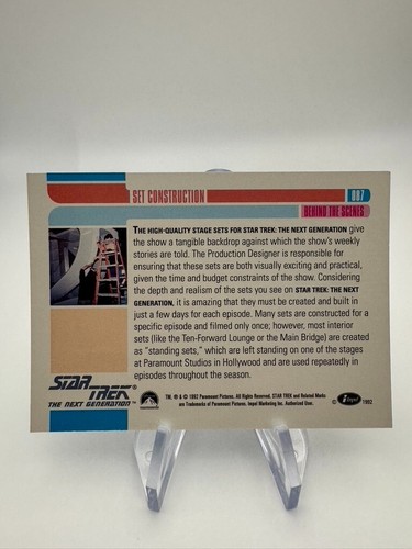 Star Trek The Next Generation Trading Cards Singles Impel 1992 NEW YOU PICK CARD - Picture 182 of 242