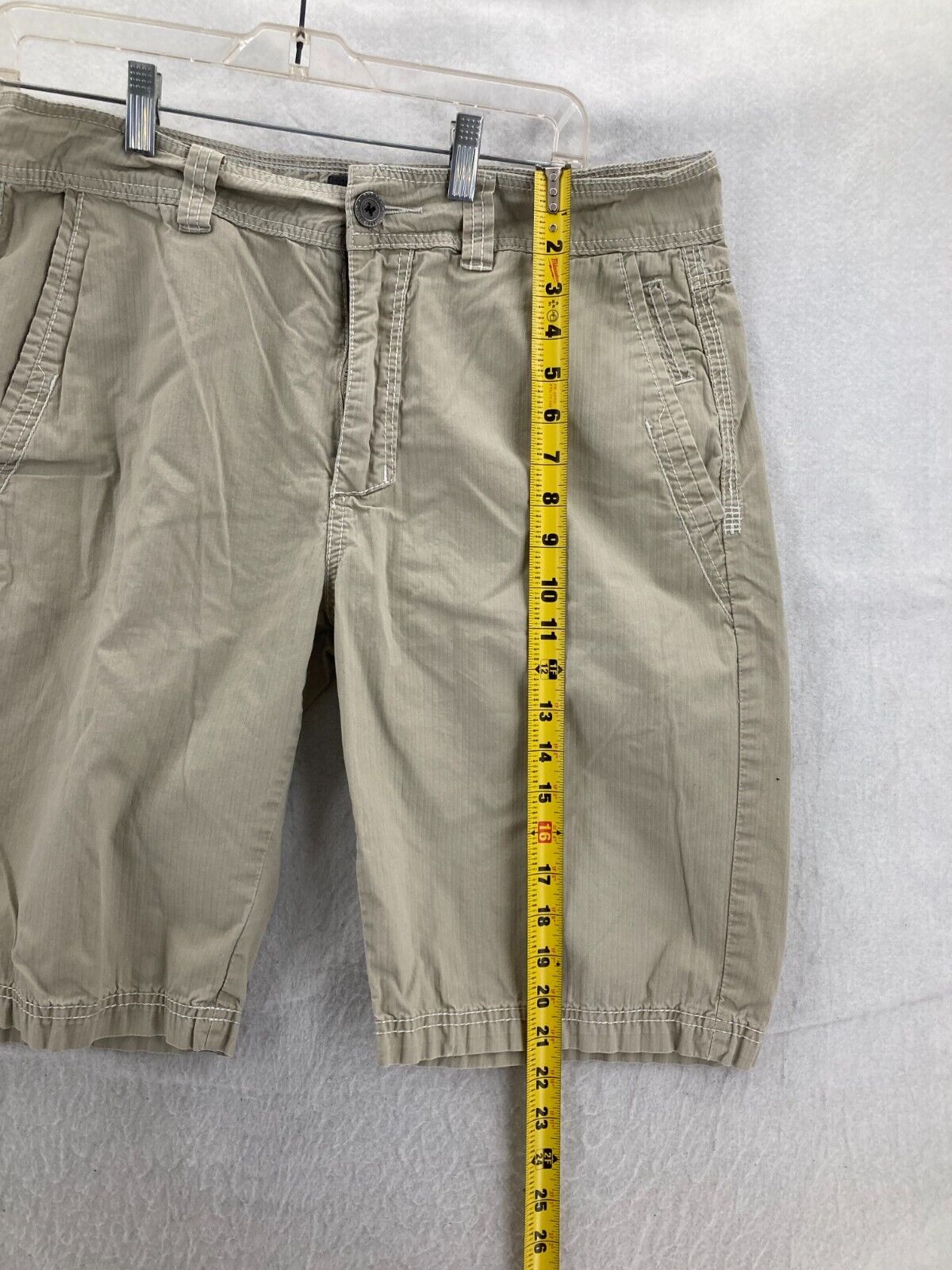 BKE Standard Fit Mens Shorts 33 Norman Chino - image 3