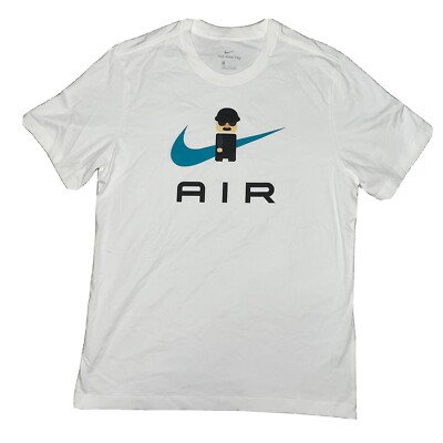 Nike Sportswear NSW Air Presto 2 T-Shirt White Mens Size L New Rare CI2182-100