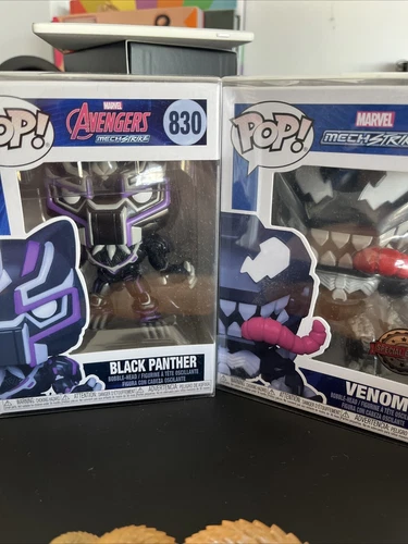 Funko POP! Marvel Avengers Mech Strike #830 #836 BLACK PANTHER VENOM