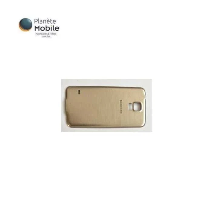 Original Cache Batterie Vitre arrière Or Pour Samsung Galaxy S5 Neo G903 - Photo 1/1